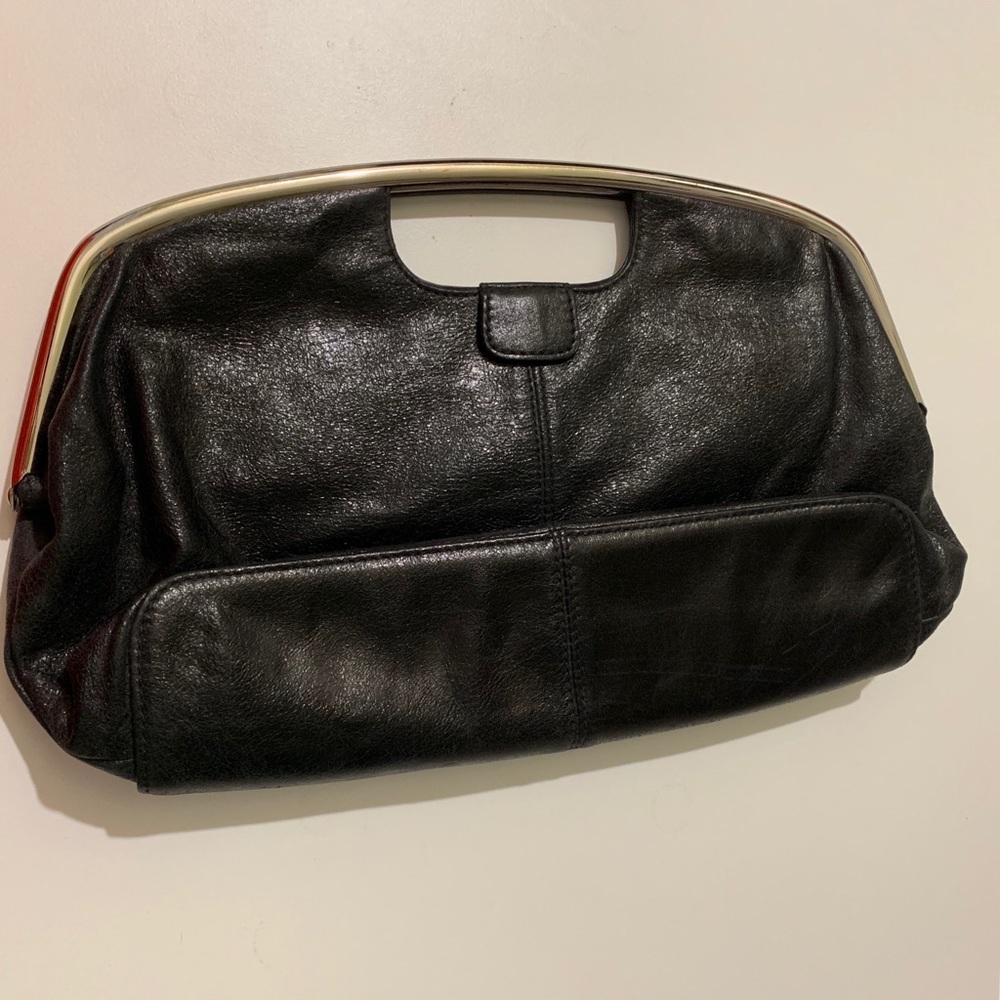 Black HOBO Clutch